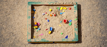 Play in the sandbox